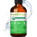 Jojoba Oil (Organic - 4oz) 100% Pure & Natural - Cold Pressed Unrefined - Hexane & Chemical Free - Natural Carrier Oil & Cuticle Oil Solution for Face & Hair, Helps Fight Acne & Moisturize Skin Now 4 Fl Oz (Pack of 1)