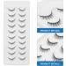 DRESSOOS 10 Pairs Fake Eyelashes Professional Eyelashes Bulk Fluffy False Eyelashes Women Eyelashes Makeup Eyelashes False Lashes Wispy Fake Lashes Miss High-grade Fiber Nude Makeup Plant - Buy Online on GoSupps.com