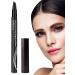 Voihamy 4 Tips Eyebrow Pen Microblading Eyebrow Pen Four Fork Liquid Waterproof AntiSweat Eyebrow Pencil Micros Fork Tip ThreeDimensional Eyebrow Pencil Easily Create Natural D Black - Buy Online on GoSupps.com