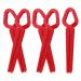 Set of 5 nail protectors for nail polish Reusable 3D printed anti-spill coloring clip for home travel parties everyday use