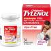 Children's Tylenol Dye-Free Chewables 160 mg Acetaminophen Pain Reliever & Fever Reducer for Kids' Cold + Flu Symptoms Headache Sore Throat & Toothache Aspirin-Free Wild Berry 24 ct Wild Berry Dye Free - Buy Online on GoSupps.com