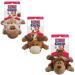 KONG Cozie Naturals Plush Dog Toy - Medium Indoor Cuddle Squeaky Toy - Buy Online on GoSupps.com