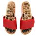 Fdit Acupressure Foot Massage Slippers Pain Relief Tool Arthritis Stress Red 39-40 39-40