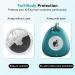 Petocase 4 Pack for AirTag Holder IPX8 Waterproof Airtags Case with Key Ring Full Body Shockproof Anti-Scratch Cover for Air Tag Tracker Finder Locator for Pet Cat Dog Collar Keys Luggage & More - Buy Online on GoSupps.com