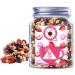 Plant poison Cream Strawberry Macaron (roselle apple strawberry) loose sheet mass non-GVO mixed fruit taste hot and iced tea bag 70g / 2.5oz