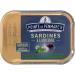 Old-style sardines with pesto and seaweed from Brittany Pointe de Penmarc'h pack of 6 cans of 115 g - Delivery in 2 to 3 days - Buy Online on GoSupps.com