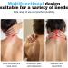 Buy NizirioOO Portable Neck Massage Device - White EMS Technology 6 Modes Adjustable Intensity for Neck Shoulder & Back Relief - Buy Online on GoSupps.com