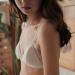LoRier Women s Lace Bralette - Floral Adjustable Thin Strap V-Neck Wireless Triangle 75A White - International Shipping Available - Buy Online on GoSupps.com
