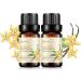 2-Pack Vanilla Essential Oil - 100% Pure Organic Natural Plant (Vanilla planifolia) Vanilla Oil for Diffuser Aroma Spa Massage Yoga Perfume 2x10ML Vanilla 0.17 Fl Oz (Pack of 2)