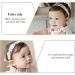 Wisebom 2 Pcs Baby Girls Flower Headbands Soft Elastic Hair Accessories for Newborns & Infants - Buy Online on GoSupps.com