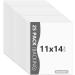 Somime 25 Pack Backing Boards Only - 11x14 Uncut White Mats Matboards Acid Free Backerboards for Art Prints Ideal for Photos/Pictures/Prints/Frames/Arts