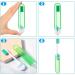 Buy Tvoip Portable Folding Toothbrush Set 4 Super Soft Travel Brushes for Camping Hiking & Outdoor Use - Buy Online on GoSupps.com