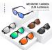Wrimen Polarized Sunglasses for Men - Retro Classic UV400 Protection Black Frames & Gray Lenses - Perfect for Travel & Camping - Buy Online on GoSupps.com