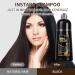 Coloring Shampoo Instant Colored Hair Shampoo Hair Dye Shampoo 3 in 1 Hair Color Hair Dye Shampoo Coloring White Hair Hair Coloring in Minutes (Black) - Buy Online on GoSupps.com