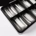 Wellquinn No C Curve Square Nail Tips - 360pcs Extra Long Clear Acrylic XXL False Nails - Buy Online on GoSupps.com