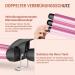 3-Barrel Curling Iron for Beach Waves - Adjustable Fast Heating Wave Iron for Long & Short Hair - Pink - Buy Online on GoSupps.com