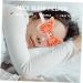 Healeved Ice Butterfly Eye Mask - Silk Gel Sleep Mask for Cooling and Comfort - Orange - Buy Online on GoSupps.com