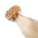 Keratin Bonding Hair Extensions - #60 Weissblond - 60cm - 50 Strands - 100% Remy Human Hair - U-Tip by Novon Hair Extensions - Buy Online on GoSupps.com
