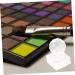 FOMIYES Eye Shadow Plate Powder Stamper Eye Shadow Stamp Tool Eyeshadow Pressing Stamper Powder Seal Acrylic 3.00X1.85X1.85CM Transparent - Buy Online on GoSupps.com