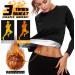 Shop Hocaies Women's Neoprene Sauna Shirt - XXL Fitness Corset for Enhanced Sweat & Body Shaping - Ideal for Cardio & Endurance Training - Buy Online on GoSupps.com