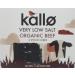 Kallo Foods Organic Very Low Salt Beef Stock Cubes - 48g - Buy Online on GoSupps.com