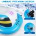 COKWEL Inflatable Snow Sled for Kids and Adults - Snow Tube with Reinforced Handles | Ideal Winter Toy for Thanksgiving & Christmas - Buy Online on GoSupps.com