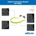 Buy Sellstrom Reusable Banded Ear Plugs - 25dB NRR Hearing Protection Hi-Viz Green/Blue Pack of 2 | International Shipping Available - Buy Online on GoSupps.com