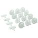Dreambaby G899 child safety socket lock socket protector for plugging in with key set (16 pcs.)