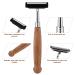 Reusable Bamboo Safety Razor for Men & Women - Eco-Friendly 4-Piece Shaving Set - Buy Online on GoSupps.com