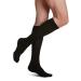 Sigvaris Women  s Motion Cushioned Cotton 360 Closed Toe Calf-High Socks 20-30mmHg Medium Black