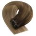 Buy Youngsee Balayage Clip-in Extensions - Real Hair 55cm Dark Brown 120g #4/10/16 | Best Quality & Fast International Shipping - Buy Online on GoSupps.com