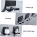 18-Piece Homsfou Bathroom Hook Set - Punch-Free Razor Socket Holder & Space Aluminum Shaving Hook for Child Wall Storage - Buy Online on GoSupps.com