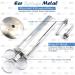 DDP Ear Wax Removal Syringe 4 OZ - Brass with Chrome Finish for Household, EMT, Firefighter, Police, Students, Schools, and Hobbies - Buy Online on GoSupps.com