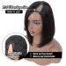 Morichy 12 U Part Bob Wig 100% Brazilian Human Hair for Black Women - 150% Density, Left Side Upgrade - Natural Color, 12 Inch - Buy Online on GoSupps.com