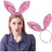 Sequin Cat Ears Headbands and Bunny Ear Headbands Shiny Hairbands Glittery Hair Hoops Hair Accessories for Easter Daily Wearing Party Decoration and Cosplay Accessories (Pink) - Buy Online on GoSupps.com
