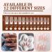 24PCS Long French False Nails Square - Matte Nude White Full Cover Press on Nails for Women Girls - Jelly Glue Included - Buy Online on GoSupps.com