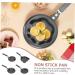 Zerodeko Bayou Classic Breakfast 4pcs Cartoon Non Stick Pan Handle Mini Pancake Camping 26X12CM Black - Buy Online on GoSupps.com