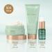 Biossance Smooth Start Body Travel Set: Squalane + Enzyme Sugar Scrub, Caffeine Toning Cream, & 100% Squalane Oil for Exfoliation and Hydration - Buy Online on GoSupps.com