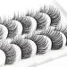 Icycheer 3D Mixed Artificial Eyelashes - Long Thick Wispy Fluffy Dramatic Doll & Cosplay Lashes - 5 Pairs for Stunning Makeup - Buy Online on GoSupps.com