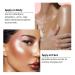 GECOMO Hellokiss Highlighter Stick- Pink Shimming Powder for Eyes, Face & Body - Tiktok Makeup - Buy Online on GoSupps.com