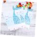 HOMSFOU 72 Pcs Disposable Food Containers Container Disposable Containers Christmas Decor Popcorn Container Mini Cake Toppers Gift Bags Party Popcorn Boxes Child Mermaid Candy - Buy Online on GoSupps.com