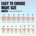 TOMICCA Extra Short Coffin Nail Tips 180PCS Soft Gel Nails Tips 3 in 1 - Nude Matte Full Coverage Nail Tips for Nail Art Extensions - Buy Online on GoSupps.com