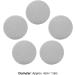5 Piece Extra Coarse Cornel Remover - Hard Skin Callus Remover Replacement Rollers for Smooth Feet (Gray) - Buy Online on GoSupps.com