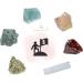 Crystals for Money & Success Manifestation - Set of 6 Healing Stones: Citrine Pyrite Garnet Selenite Green Aventurine Amazonite - Buy Online on GoSupps.com