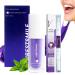 Purple Teeth Whitening Toothpaste toothpaste 1Pcs white teeth lighten teeth tooth whitening toothpaste for adult white teeth purple toothpaste white teeth purple tooth paste glowing smile
