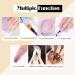 UR SUGAR Glow in The Dark Gel Base Top Coat Kit - Long Lasting Matte Glossy Shine Finish - No Wipe - Soak Off LED Gel Nail Polish Set for DIY & Salon - Buy Online on GoSupps.com