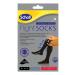 Scholl Men & Women 1 Pair Cotton Feel Flight Socks Unisex 6.5 - 9 Black