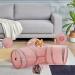 SunStyle Home 3-Way Cat Tunnel Toy with Peek Hole and Ball - Pink - Buy Online on GoSupps.com