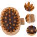 Minkissy 2-Pack Massage Device - Fascia & Cold Roll Massage Tool for Body & Scalp - Essential Oil Handheld Brushes in Assorted Colors - 11x8cm - Buy Online on GoSupps.com