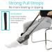 Vive Flexible Sock Aid Tool Compression Stocking Assist Device for Elderly and Seniors Easy On Easy Off Sock Donner Aid Ideal for Limited Reach and Disabilities Black - Buy Online on GoSupps.com